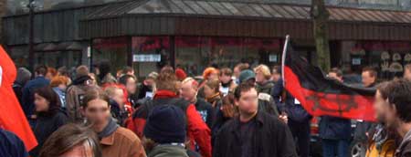Kundgebung am 09.11.02 in Menden