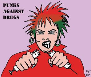 Punks gegen Drogen